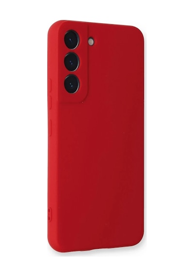 Samsung Galaxy S23 Uyumlu Kılıf Nano İçi Kadife Silikon - Kırmızı