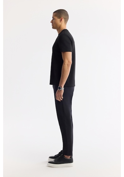 Avva Erkek Siyah Bisiklet Yaka Baskılı Bi-stretch İnterlok Regular Fit T-shirt A51y1162 Avva Erkek Siyah Bisiklet Yaka Baskılı Bi-stretch İnterlok Regular Fit T-shirt A51y1162