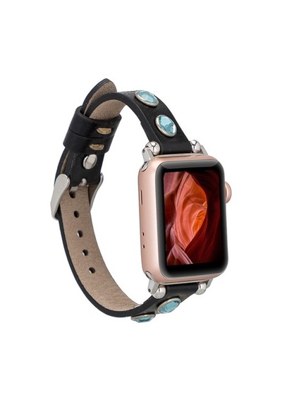 Bouletta Apple Watch Uyumlu Deri Kordon Solitaire 38-40-41Mm Ferr