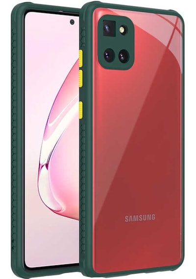 Samsung Uyumlu Galaxy Note 10 Lite Kilif Korumali Arkasi Seffaf Kapak 463619507