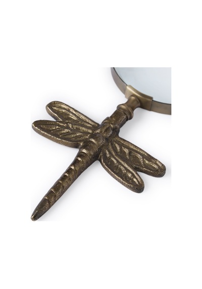 Yargıcı Yusufçuk Formunda Saplı Metal Büyüteç 23x11x2 Cm 26knha1008n St