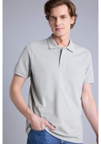 Defacto %100 Pamuk Polo Tişört E9504ax26spgn1255 Yeşil-gn1255
