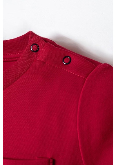 U.S. Polo Assn. U.s. Polo Assn Erkek Bebek 2 Li Şort T-şhirt Takım Kırmızı-2251 Kırmızı
