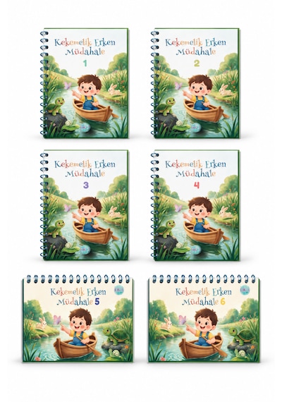 3 6 Yaş Kekemelik Erken Destek Seti 6 Kitap