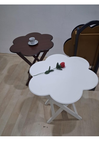 Zigon Çanta Papatya 90650 Dörtlü Model Ahşap Mdf Parlak 4 Renk Uyumu El Yapım Çok Renkli