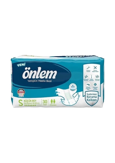 Önlem Belbantlı Hasta Bezi Eko Küçük Boy S 30'lu