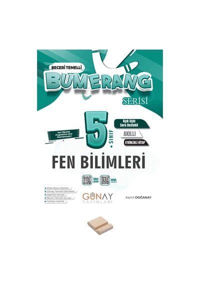 5. Sınıf Bumerang Etkinlikli Fen Bilimleri+ Telefon Standı