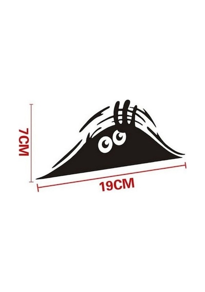 Tsc Araba Oto Aksesuar Gizemli Sticker