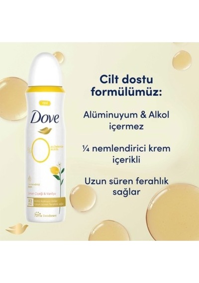 Alüminyum İçermeyen Limon Çiçeği Ve Vanilya Deodorant