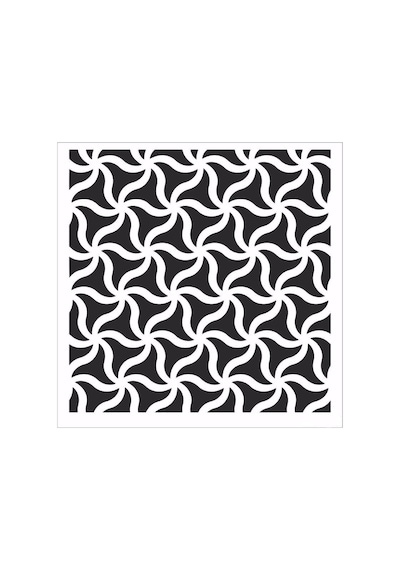 Hd147 Home Dekor Stencil 45X45