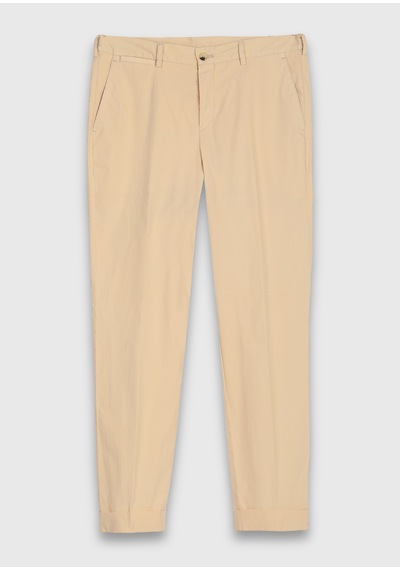 Ramsey Bej Düz Dokuma Jogging Fit Casual Pamuk Karışımlı Pantolon bej beige