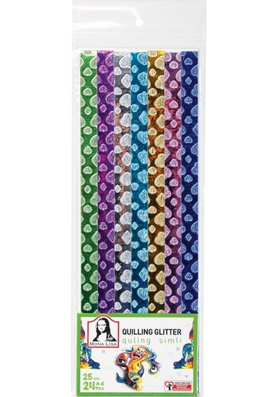 Mona Lisa Quilling Simli 25 Cm 12 Mm Ql01-5