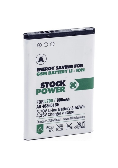 Samsung Uyumlu L700 - C3510 - S5600 - S5620 - C3322 Stock Power Batarya