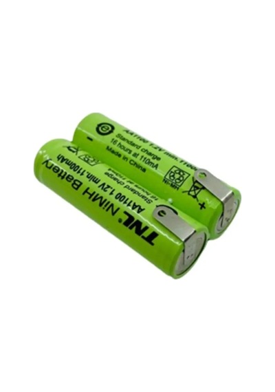 2.4v 1100mah Aa Şarjlı Traş Makinesi Pili