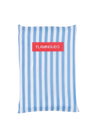 Flamingueo Kapüşonlu Mikrofiber Çocuk Havlu Marin Mavi