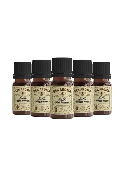​Sek Aroma Ballı Hazır Karışım Malt Kiti - Ballı Hazır Karışım Malt Aroması 5 x 10 ML