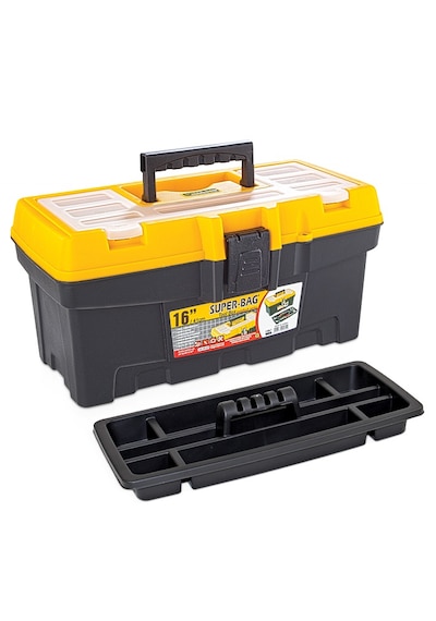 Super Bag 16'' İnç 41 Cm Kilitli Takım Çantası Ve Malzeme Kutusu