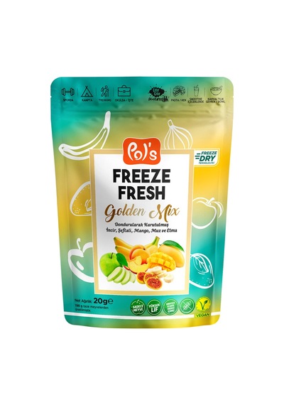 Pol's Freeze Fresh Dond.kurutulmuş Golden 20 G - 7 Adet Tarı 100 G
