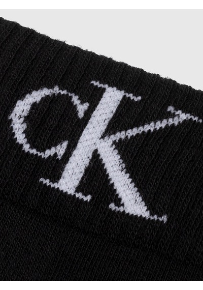 Calvın Kleın Unisex Marka Logolu Günlük Kullanıma Uygun Siyah Çorap C701228805 001
