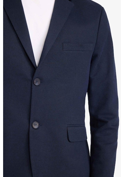 Defacto Slim Fit Dar Kesim Blazer Ceket F7690ax26spnv64 Lacivert-nv64