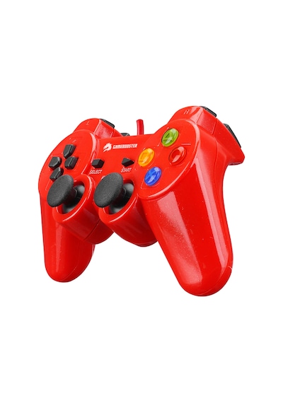 Gamebooster Gb-j101r Kırmızı Kablolu Titreşimli Gamepad Pc Uyumlu