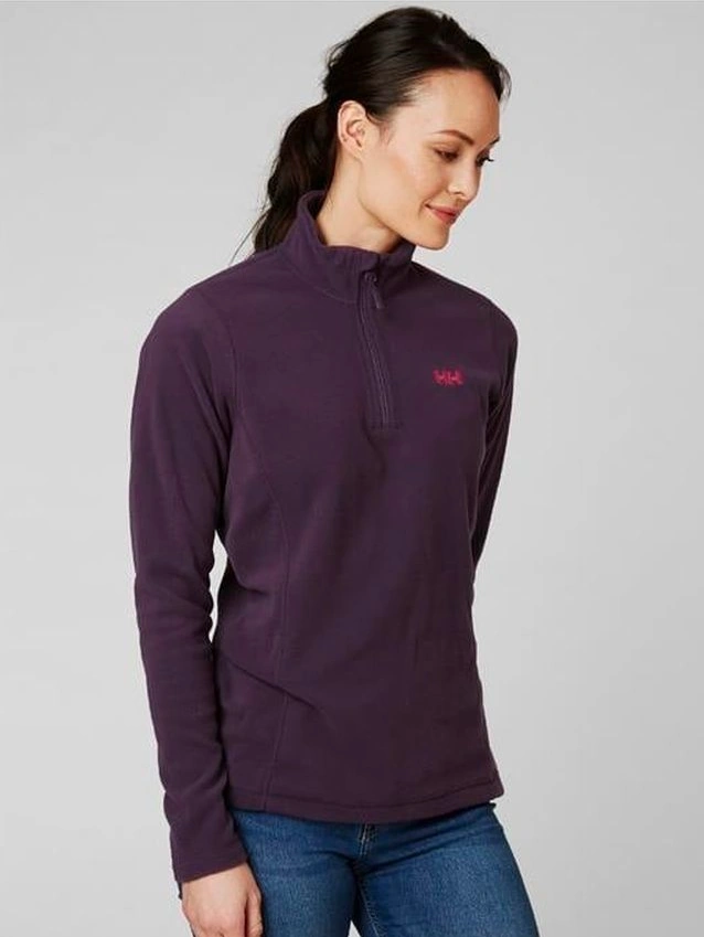 Helly Hansen Slope Fleece Kadın Yarım Fermuar Polar Hh..15001.hha.680 Siyah