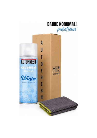Klima Fresh Koku Bombası 150 Ml Winter Fresh Araç İçi Koku Giderici Sprey