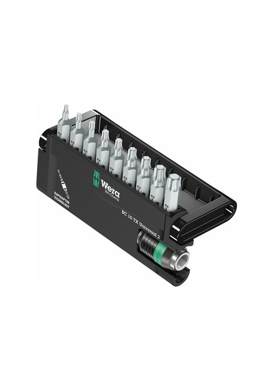 Wera Bit-Check 10 Torx Universal 2 Bits Seti 05057115001