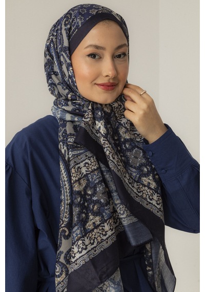 Mimiyum Miras Desen-soft Şal Çok Renkli