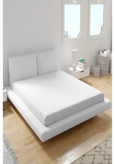 Bebesi Çift Kişilik Havlu Çarşaf Takımı Renk Beyaz 150x200 Cm Beyaz