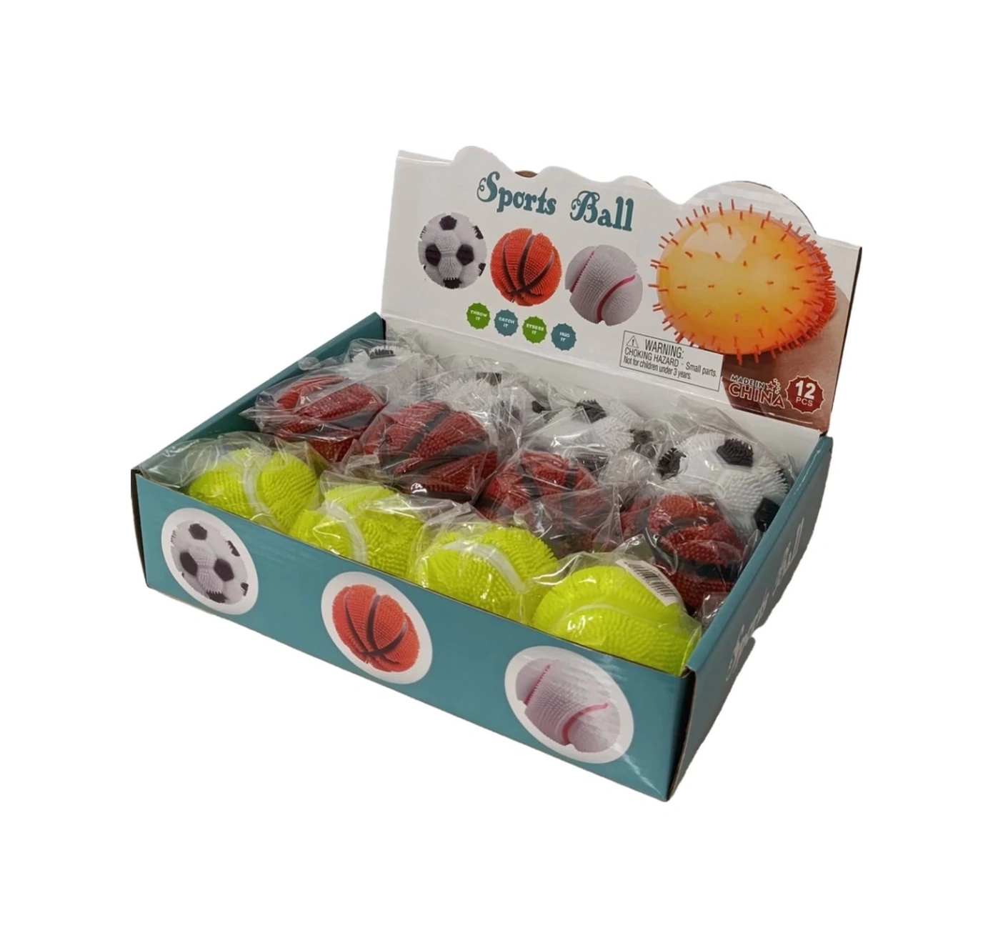 Dikenli Işıklı Çeşitli Top