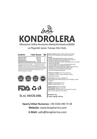 Kondro Lera/ Glikozamin