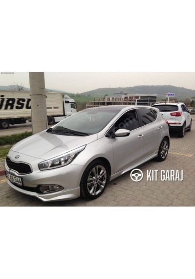 Kit Garaj Kia Ceed Yan Marşpiyel Plastik Boyasız