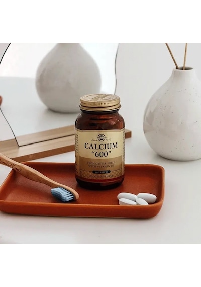 Solgar Calcium Oyster Shell 600 MG 3 x 60 Tablet