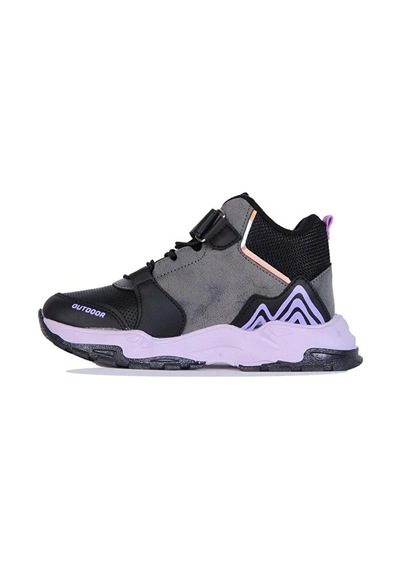 M.p. 242-3139ft Unisex Çocuk Trekking Bot Gri Siyah