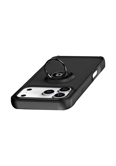 Apple İphone 17 Pro Max Montreal Yüzüklü Silikon Kapak