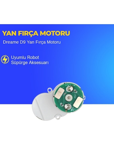 Dreame D9 Yan Fırça Motoru