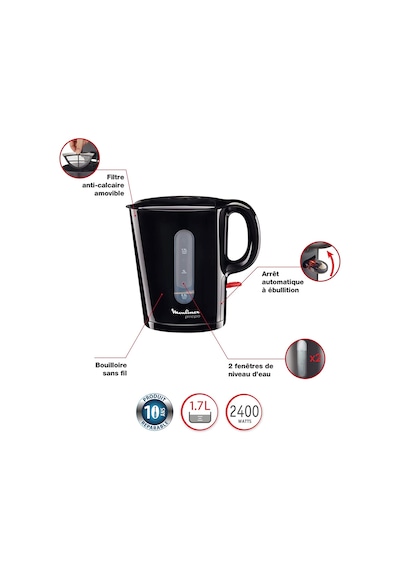 Moulinex Principio By105B10 Kettle Siyah
