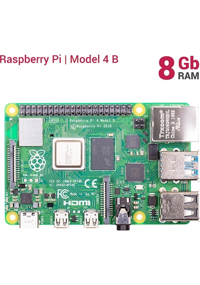 Raspberry Pi 4 - 8GB RAM - Yeni Versiyon