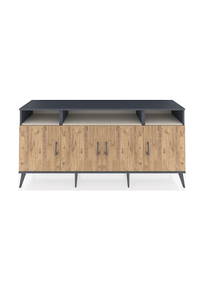 Hyperion Konsol 6 Raflı 4 Kapaklı 176x44x83 Antrasit-çam/aytaşı Çam/aytaşı Hyperion Konsol 6 Raflı 4 Kapaklı 176x44x83 Antrasit-çam/aytaşı Çam/aytaşı