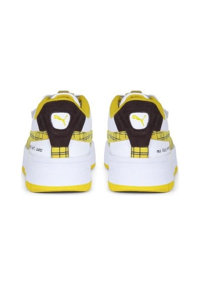 Puma Cali Dream College Kadın Sarı Sneaker Ayakkabı 39194401 I-95 Beyaz