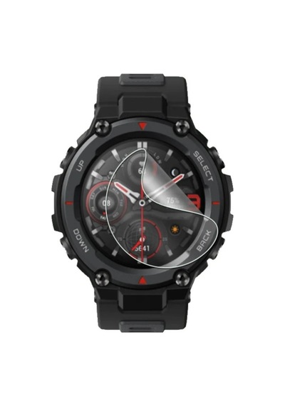 Amazfit T-rex 3 Ekran Koruyucu Film Şeffaf Tpu 2'li Set