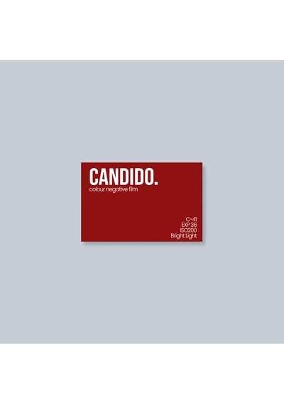Candido 200 Renkli Analog Film Çok Renkli