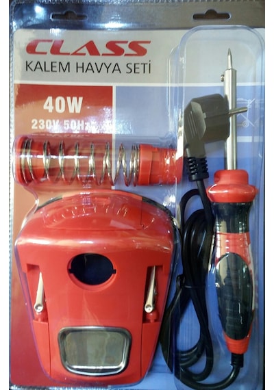 40 W Profesyonel Kalem Havya Seti
