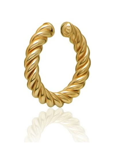 Cosar Silver 925 Ayar Gümüş Kıkırdak Küpe Gold