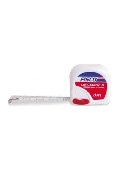 Çelik Şerit Metre, 15 Mm Genişlik, Otomatik Kilitli, Askılı, Dayanıklı Gövde, Otomatik Geri Sarma, Profesyonel Ölçüm Aleti, Premium Kalite 3 Metre Diğer