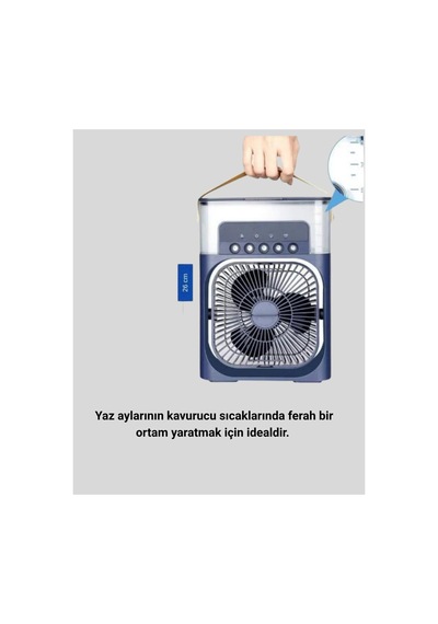 Turbo Teknolojili Ayarlanabilir Sessiz Masa Ve Ofis Fanı - Hs08377250-6164 Renkli