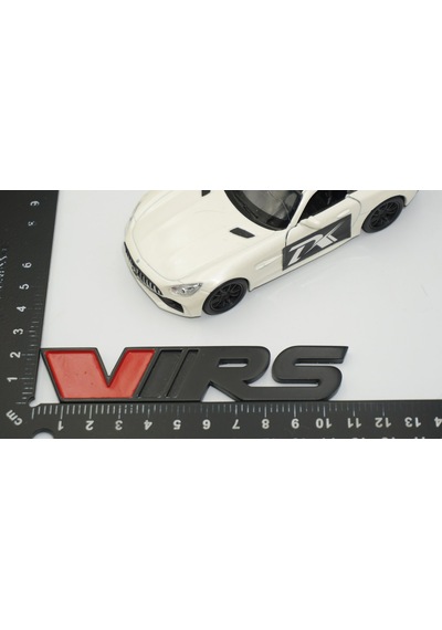 Dk Tuning Skoda Vrs Bagaj Siyah Kırmızı Logo Arma Amblem -