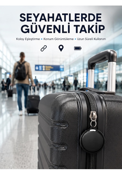 Zenvia Akıllı Bluetooth  Airtag Apple Ve Android Uyumlu Znv2026