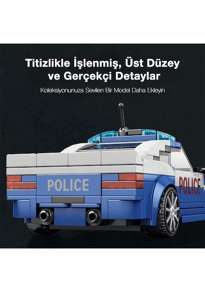 Reobrix Police Car Bmw 667 Brick Yapım Seti